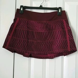 Like New Lululemon Pace Rival  skirt Sz6